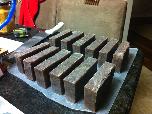 First ever hot process soap