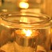 Mercury glass, candles=pretty reflection