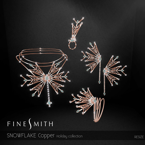 Snowflake copper