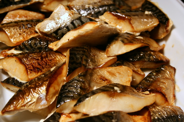 Grilled saba - mackerel