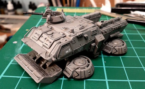 U.C Hardgraph 1/144 - Type 74 Hover Truck "The 08th MS Team" - WiP 2