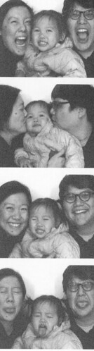 First family photo booth picture