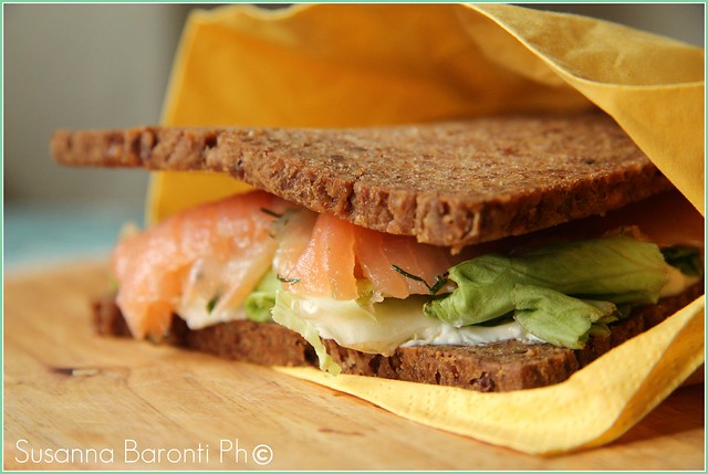 Sea sandwich with "lax Gravad"