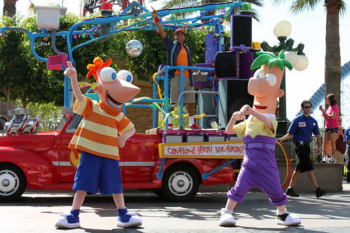Phineas and Ferb's Rockin' Rollin' Dance Party