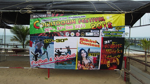 Koh Phangan Haadrin Countdown Festival 2012