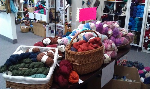 Our Early Black Friday Sale Table of 30% off Yarns