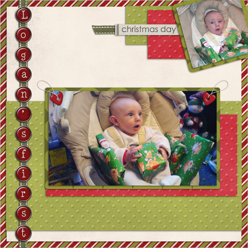 Logan's First Christmas Day by Lukasmummy