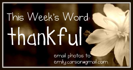 This week, Thankful