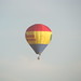 Hot air balloon over Edmonton (pic taken in my hotel room)
