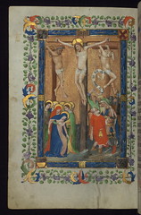 Missal of Eberhard von Greiffenklau, Crucifixion, Walters Manuscript W.174, fol. 152v