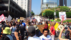 World Day of Action at Occupy Los Angeles