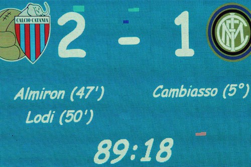 Catania-Inter, quante scoppole 'clamorose'...$