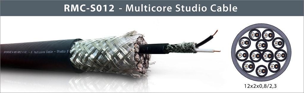 Reference Laboratory RMC-S012 - Multicore Studio Cable