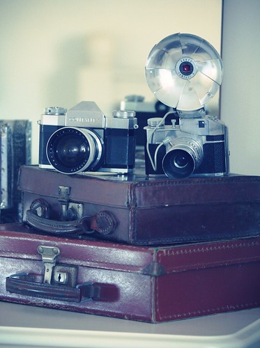 Some of my daughters old cameras