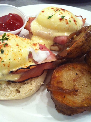 Eggs Benedict at Arlequin Cafe &Food To Go