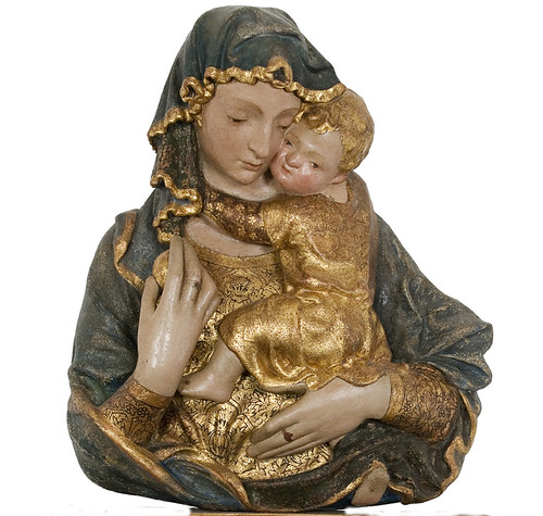 Brunelleschi (Maestro del San Pietro di Orsanmichele) - Madonna col Bambino (1410-15) - Siena PC by petrus.agricola
