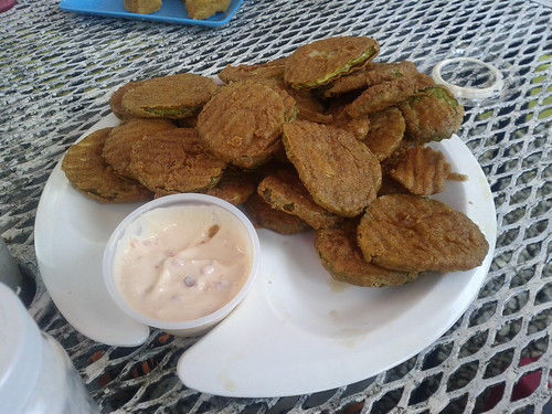 Deep fried pickles ftw #mainiac