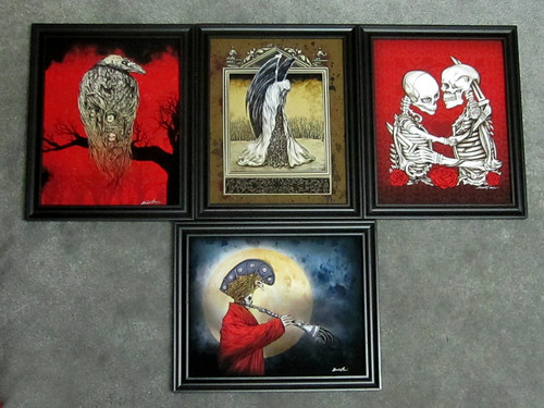 My Art for the Horrible Imaginings Haunted Art Gallery