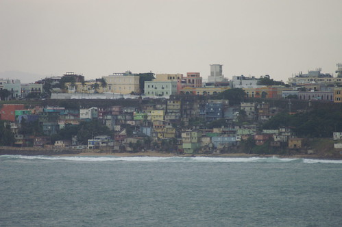 LOVE the colors of the buildings in Puerto Rico