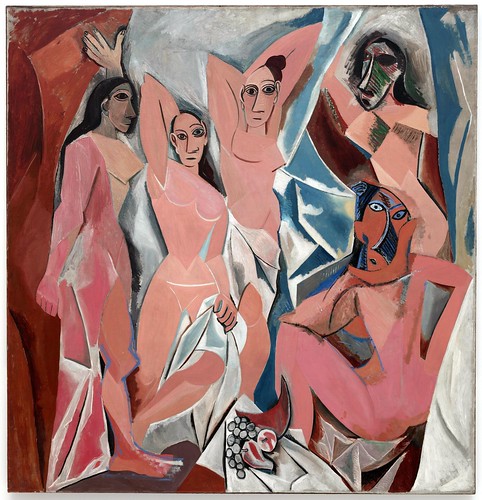 Pablo Picasso - Les Demoiselles d'Avignon [1907] by Gandalf's Gallery