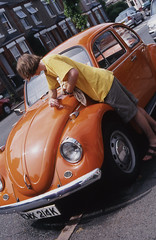 JJ takes care of the Beetle