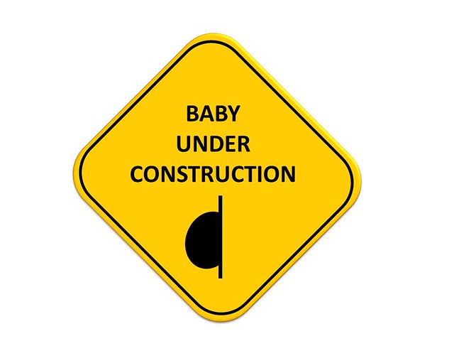 baby under construction clipart - photo #3