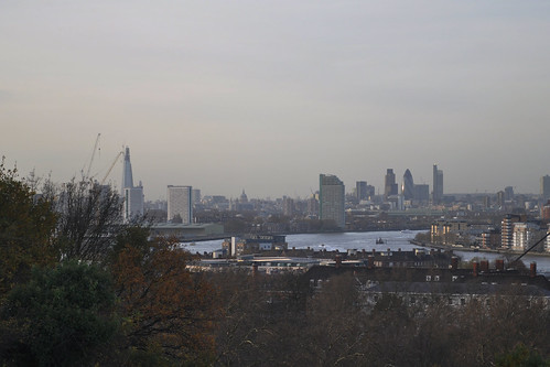 shard and city from greenwich