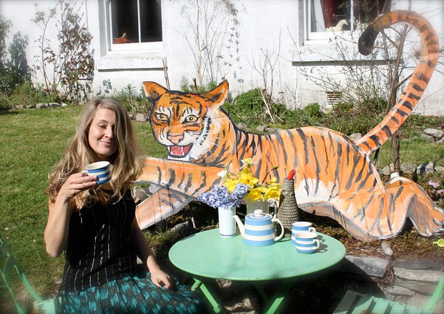 And a tiger came to tea today