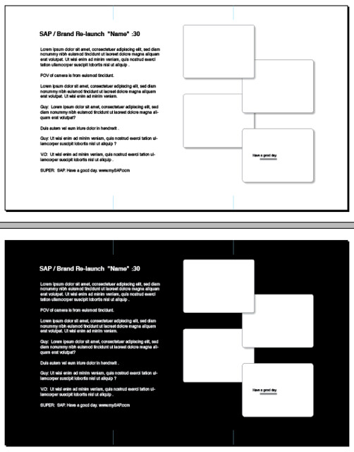 Storyboard Templates For Television