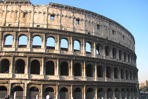 Las arcadas del Coliseo