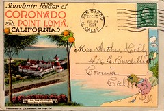 Souvenir Folder of Coronado and Point Loma, California