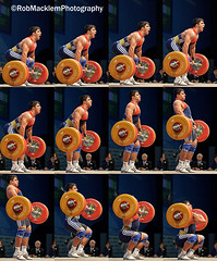 Olympic weightlifting sequences