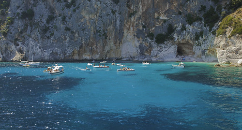 Sardinian natural swimming pool