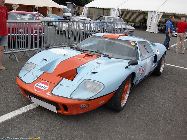 Ford GT40 gulf livery Spotted at 2011 Sport Collection