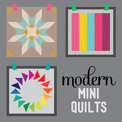 Modern Mini Quilt button