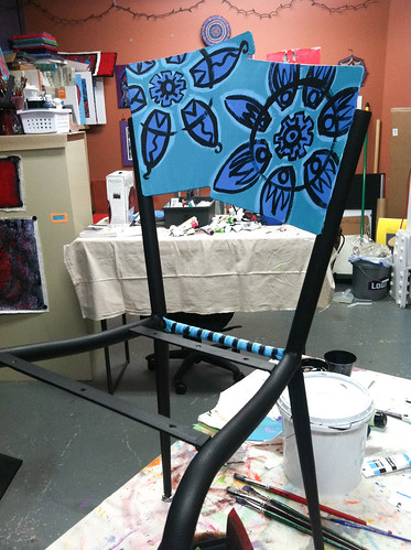 Art Chair for Allentown Freak Out Festival fundraiser