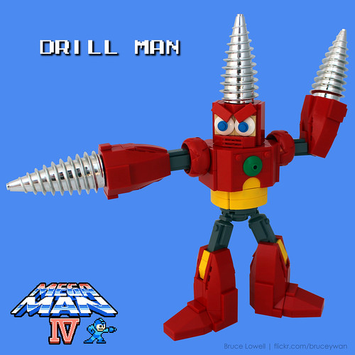 LEGO Drill Man