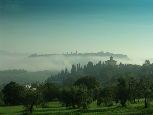 Orvieto Italy - Fog - Day
