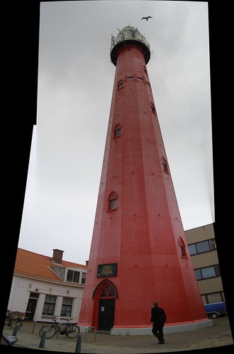 Faro de Scheveningen. (Panorámica con Autostitch)