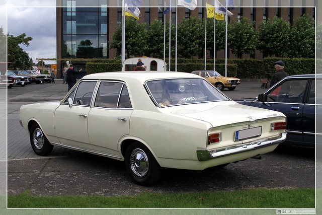 The Opel Rekord was a large family car executive car which was built in 