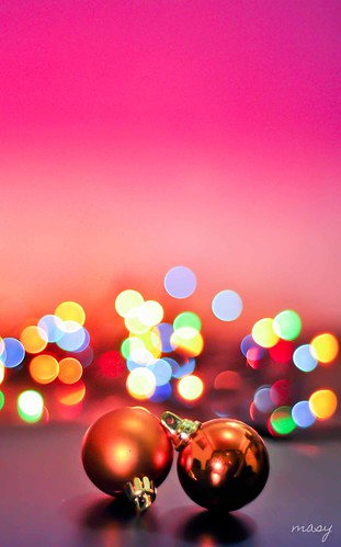 christmas balls by anna yuson