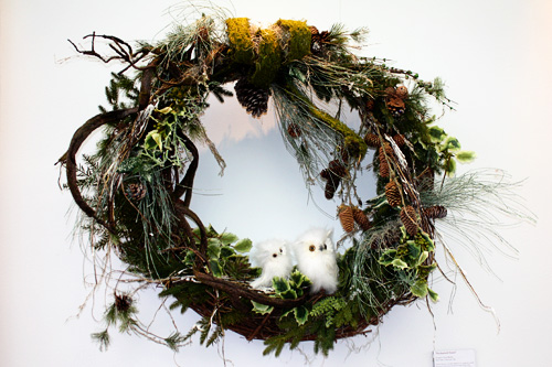 owl-wreath