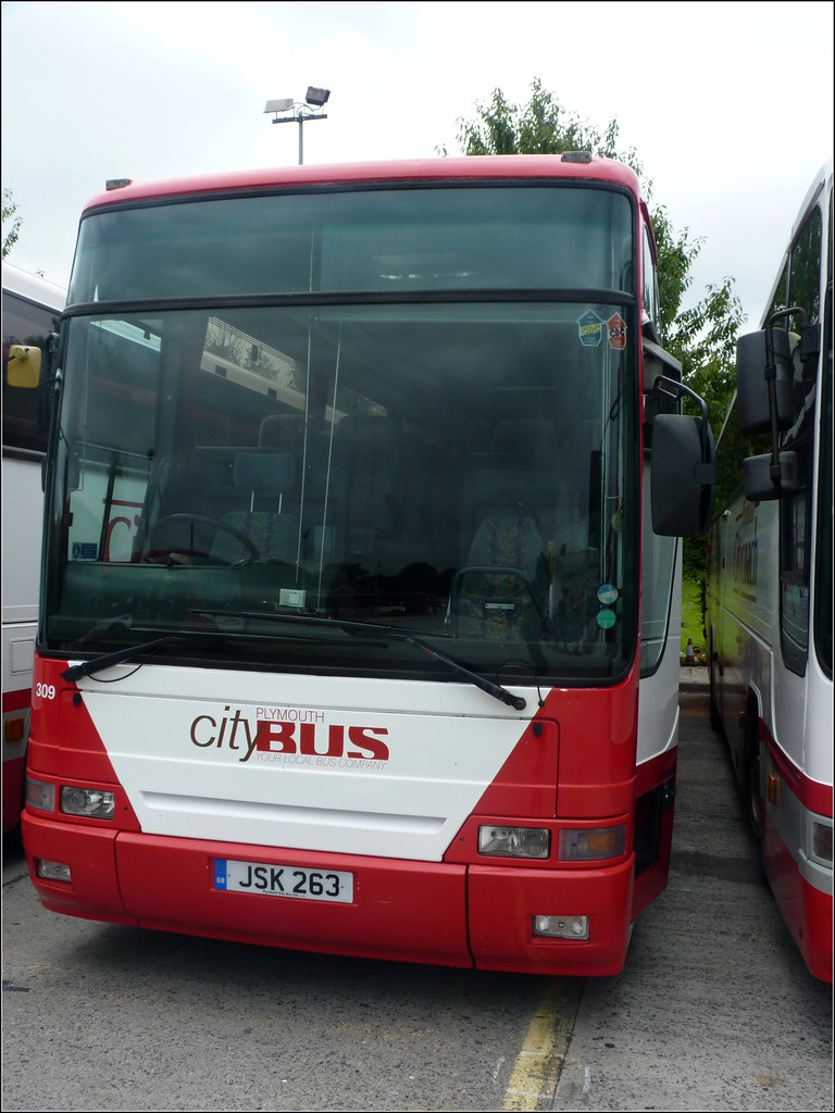 Plymouth Citybus 309 JSK263