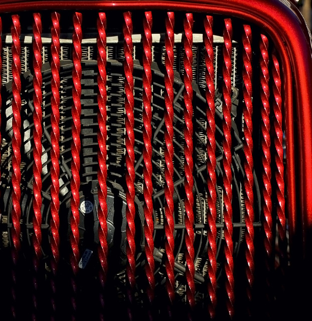 Wrought Red Grill Classic Car Like the previous brilliant red classic car