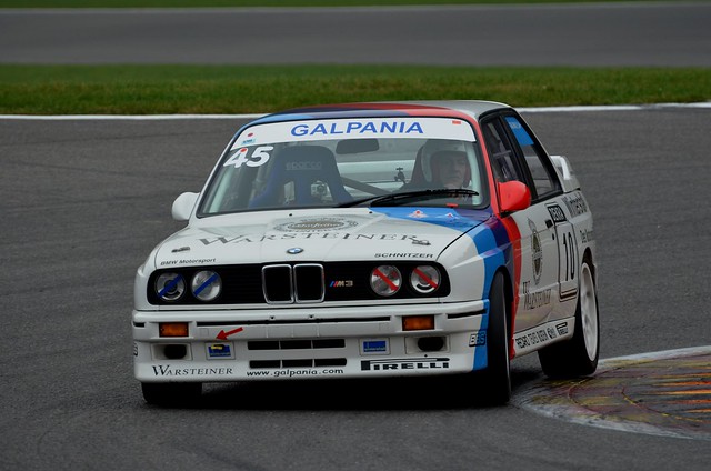 BMW M3 E30 DTM RSR Trackday 6112011 Circuit de Spa Francorchamps