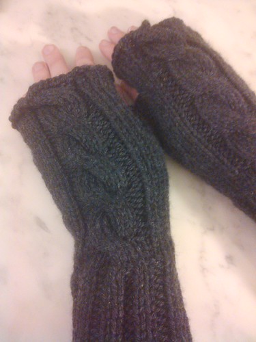 Cable of mitts