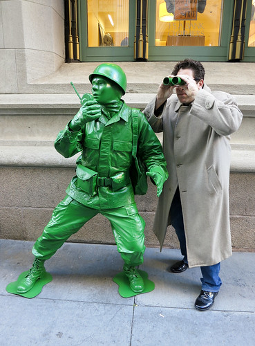 Plastic Toy Green Army Man