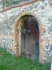 Secret garden door
