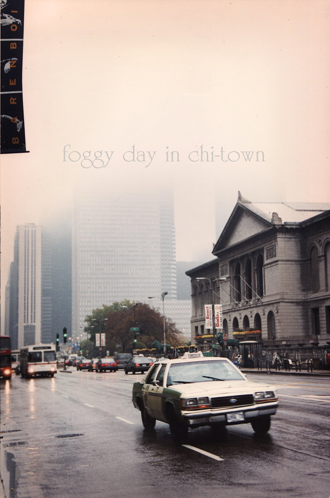 foggy day in chi-town