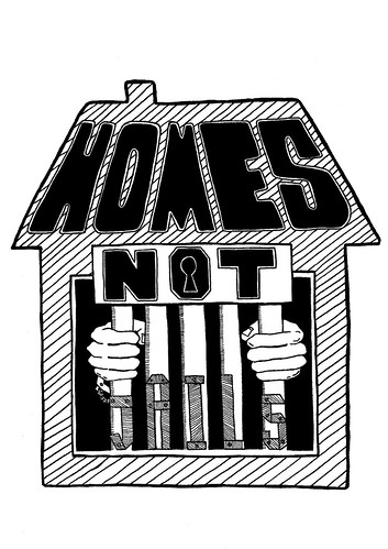 HOME NOT JAILS
